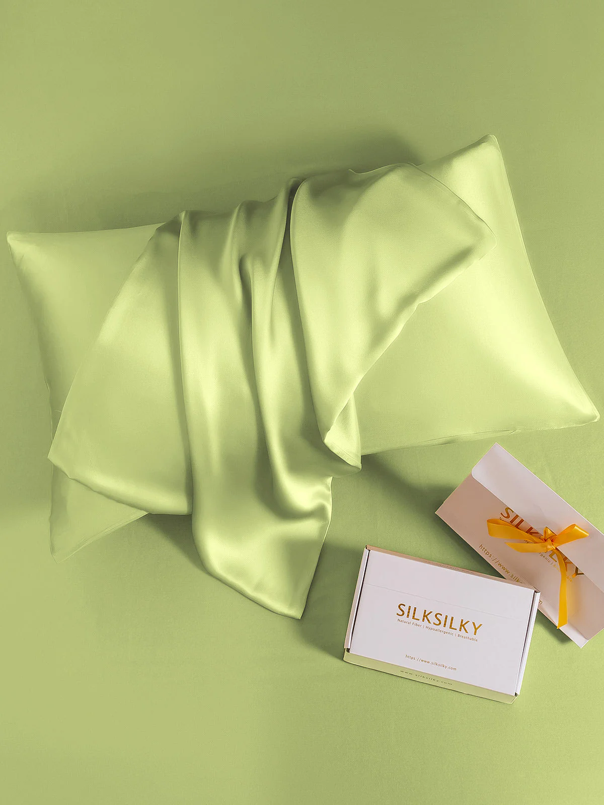 19Momme 100% Mulberry Silk Pillowcase - Hidden Zipper - Image 124