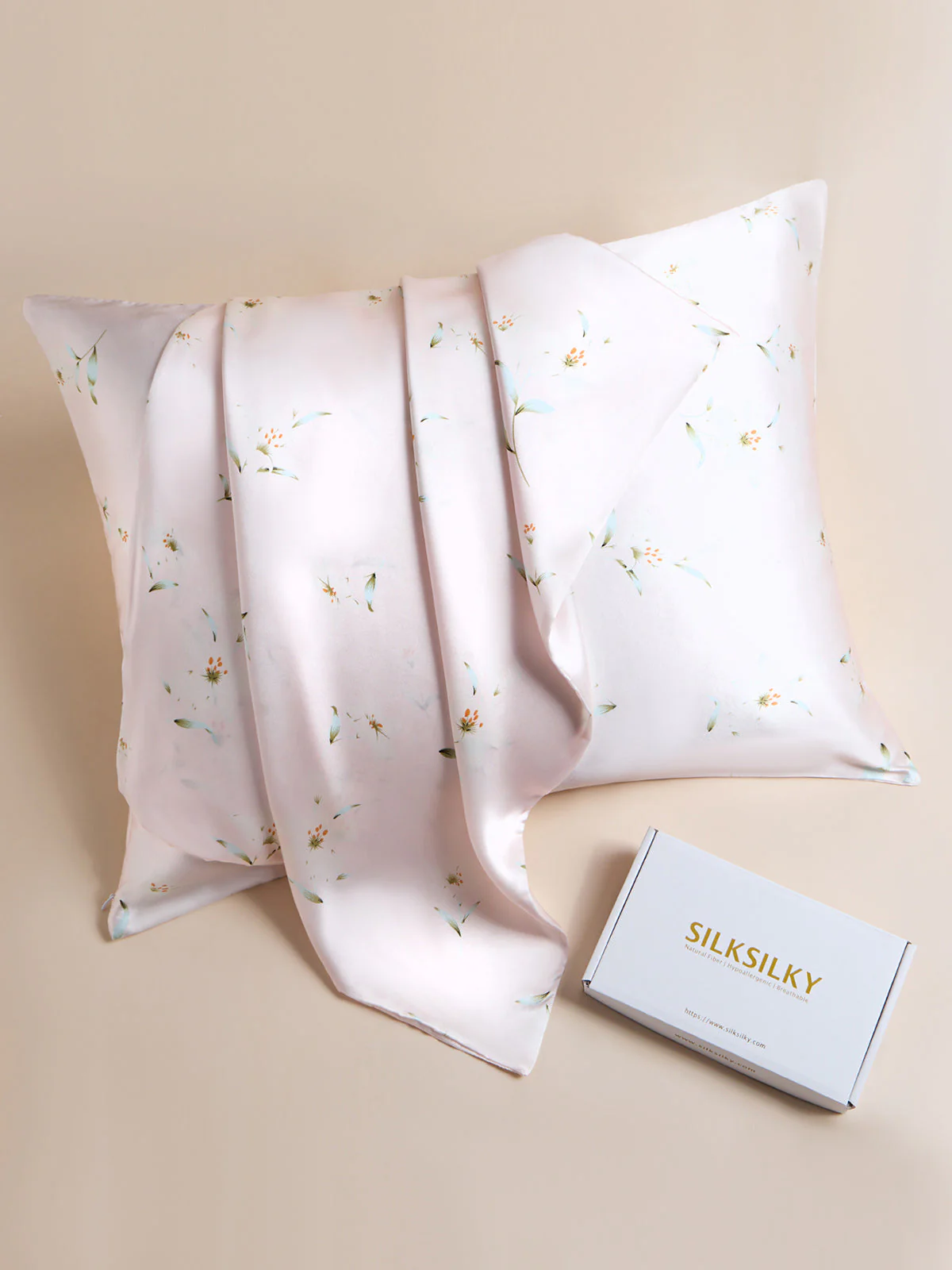 19Momme 100% Mulberry Silk Pillowcase - Hidden Zipper - Image 174