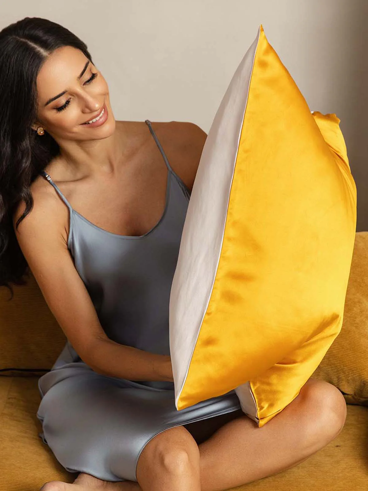 19Momme 100% Mulberry Silk Pillowcase - Hidden Zipper - Image 184