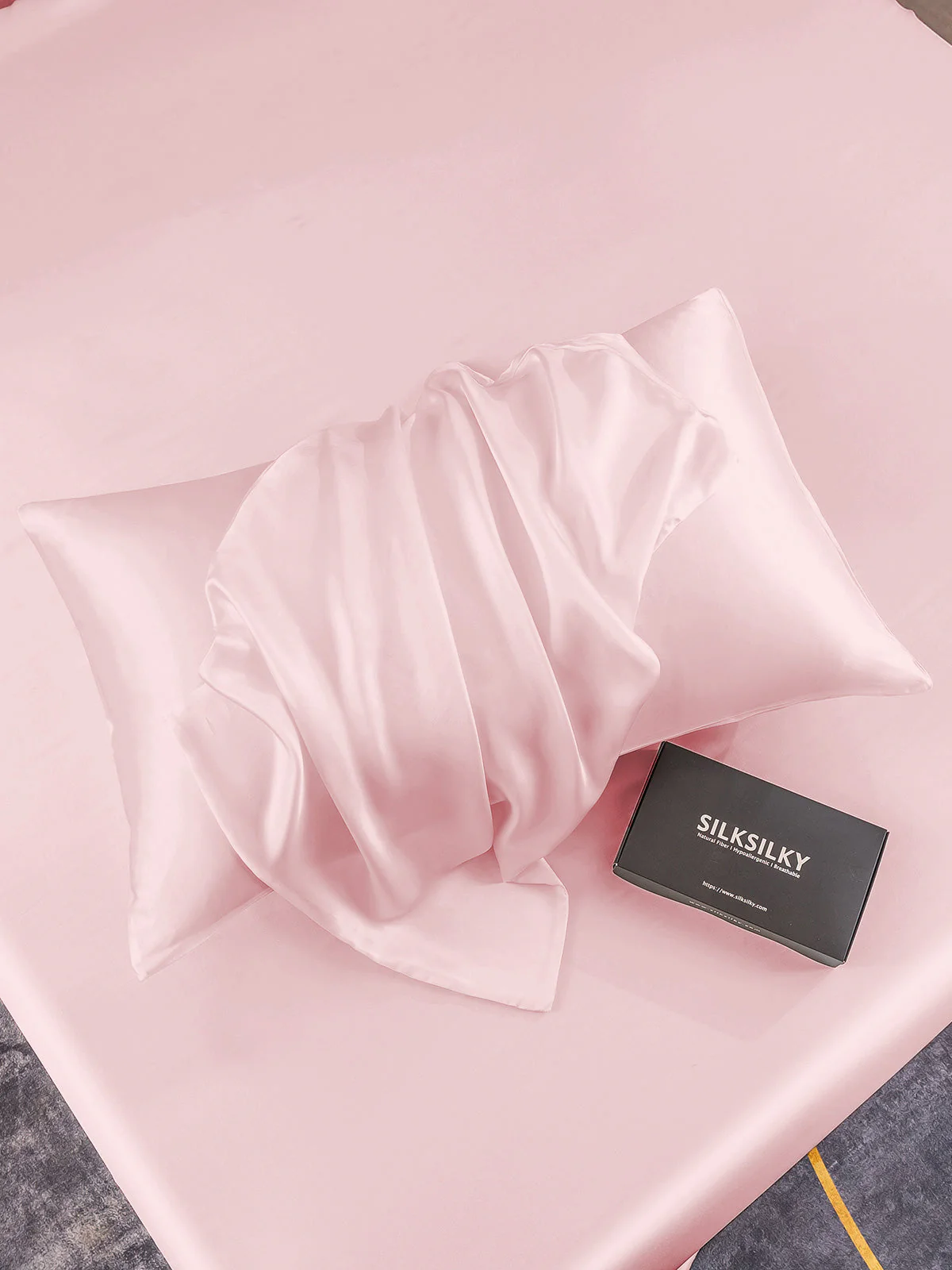 22Momme 100% Pure Silk Pillowcase - Envelope Closure - Image 19