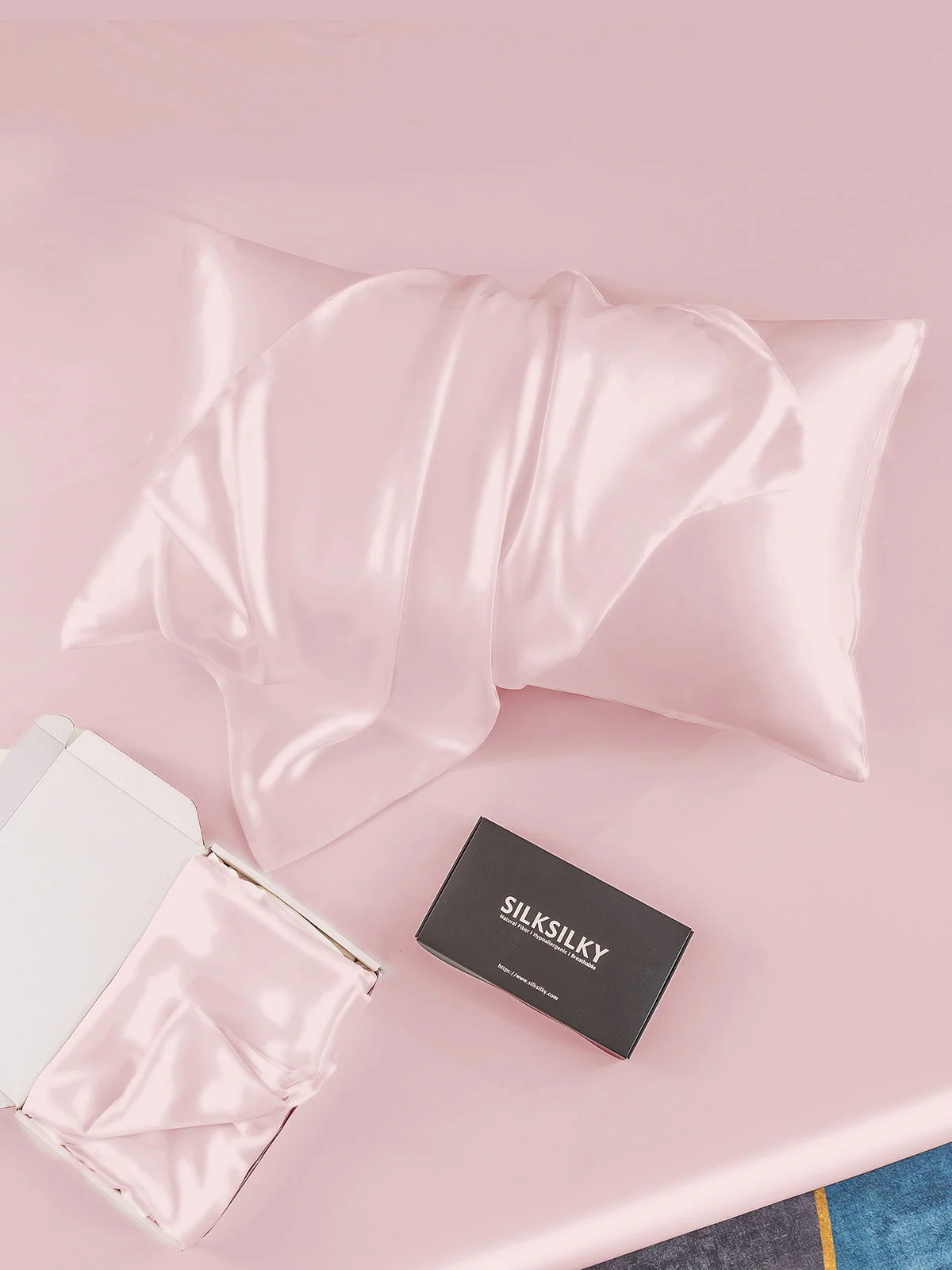 22Momme 100% Pure Silk Pillowcase - Envelope Closure - Image 20