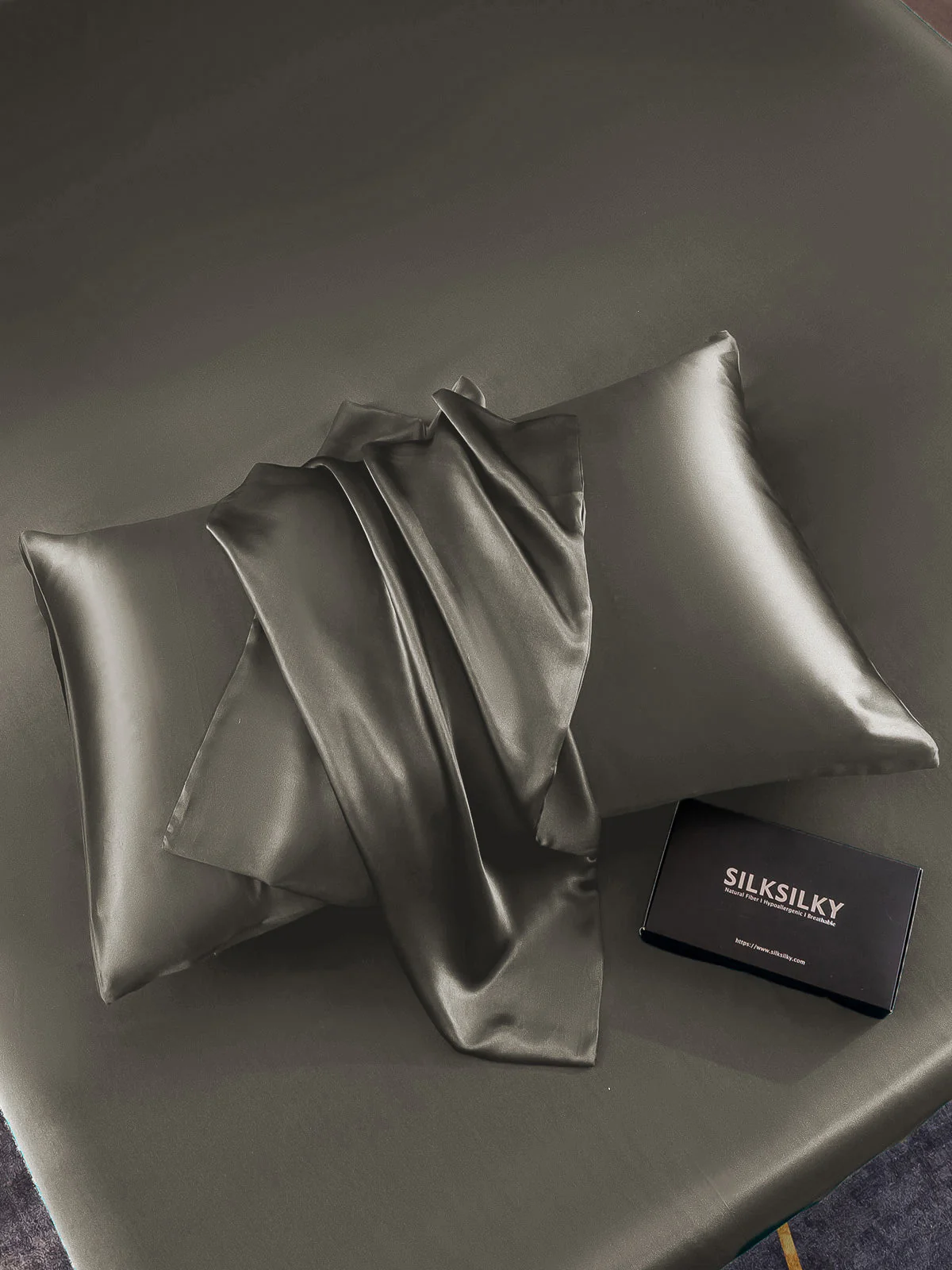 22Momme 100% Pure Silk Pillowcase - Envelope Closure - Image 37