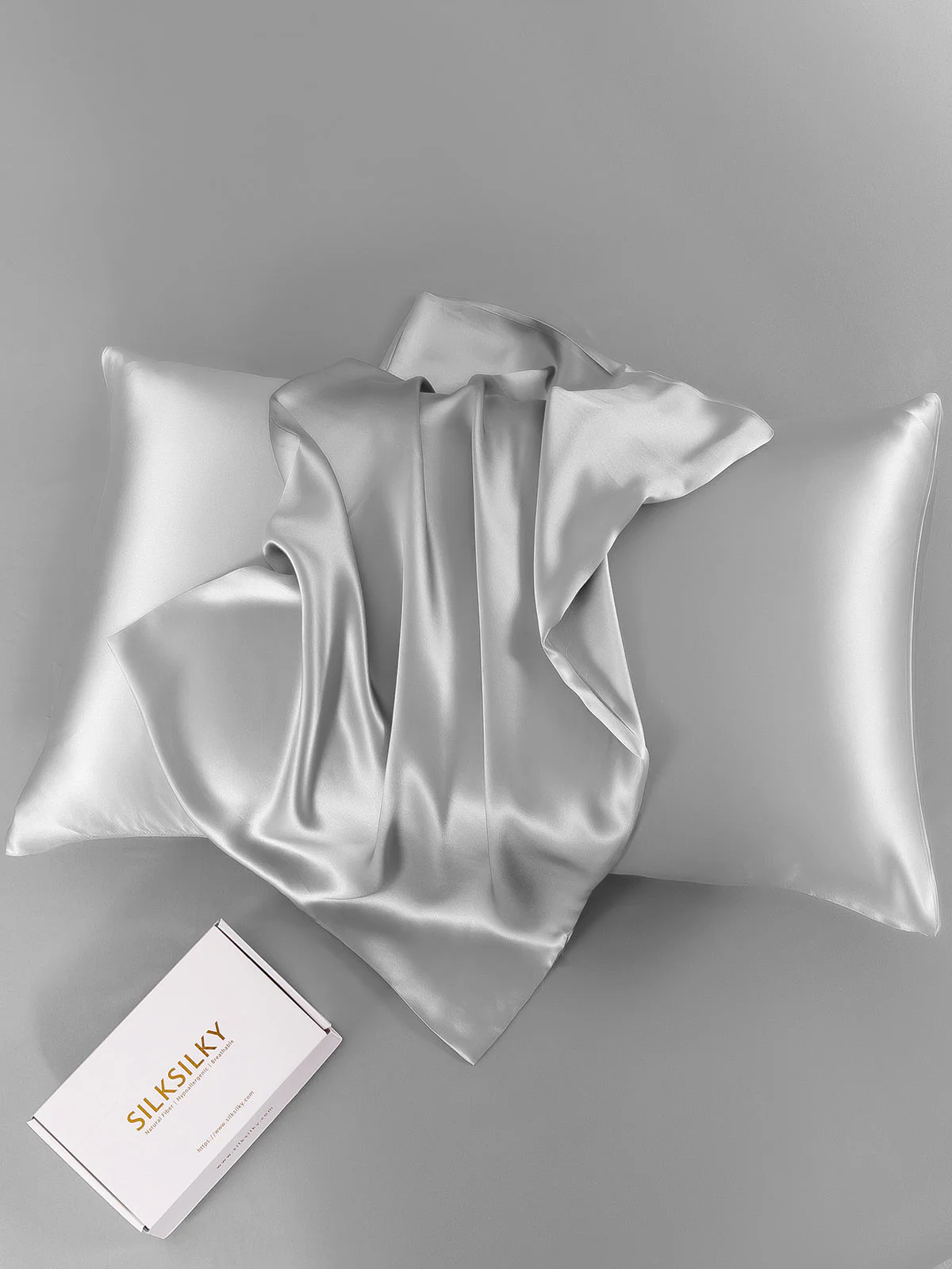 22Momme 100% Pure Silk Pillowcase - Envelope Closure - Image 71