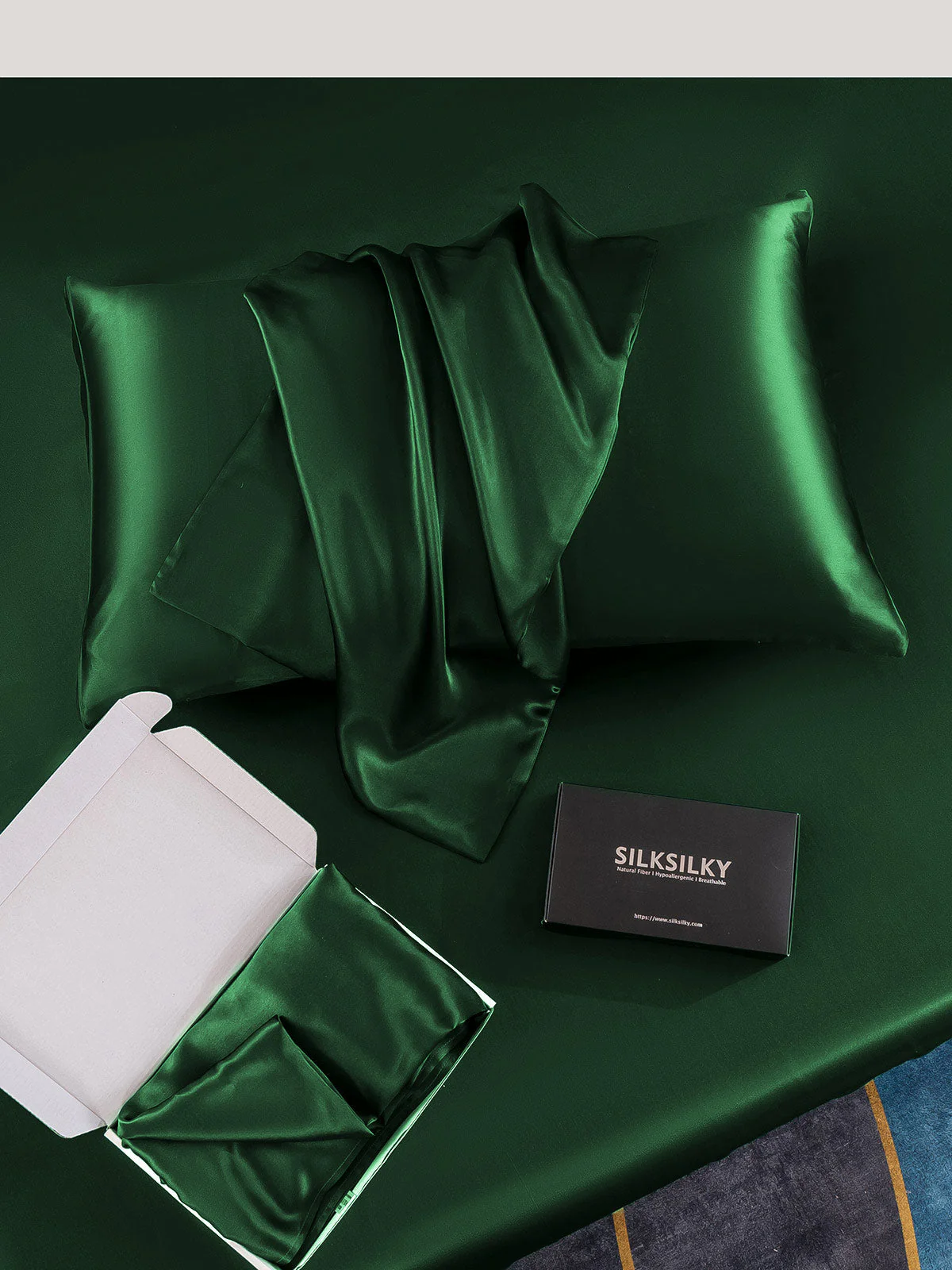 22Momme 100% Pure Silk Pillowcase - Envelope Closure - Image 78