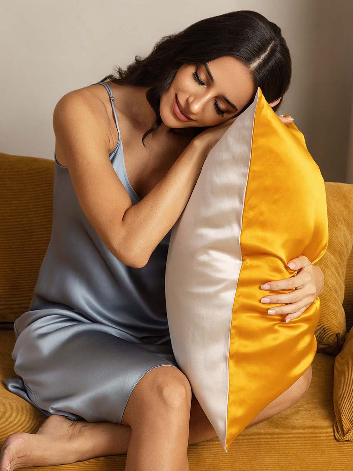 22Momme 100% Pure Silk Pillowcase - Hidden Zipper - Image 137