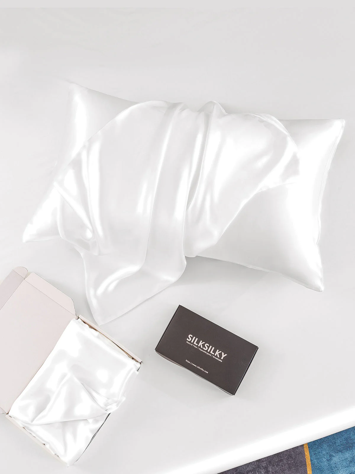 22Momme 100% Pure Silk Pillowcase - Hidden Zipper - Image 36