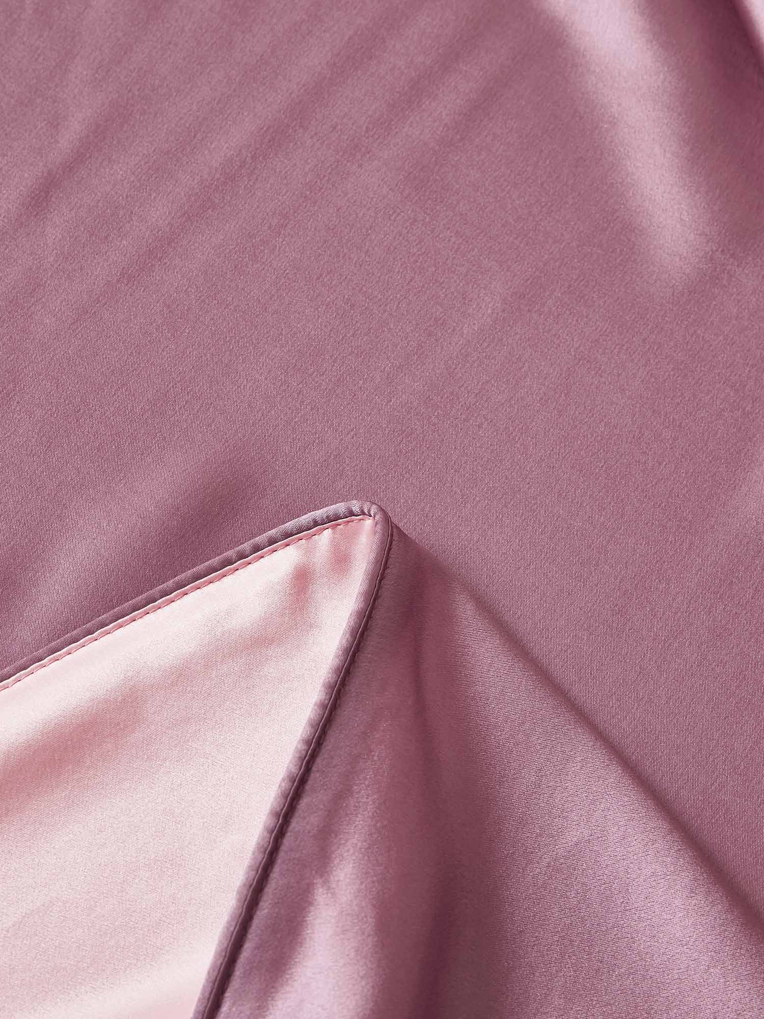 22Momme 4Pcs Silk Set Duvet Cover+Flat Sheet+2x Pillowcases - Image 86