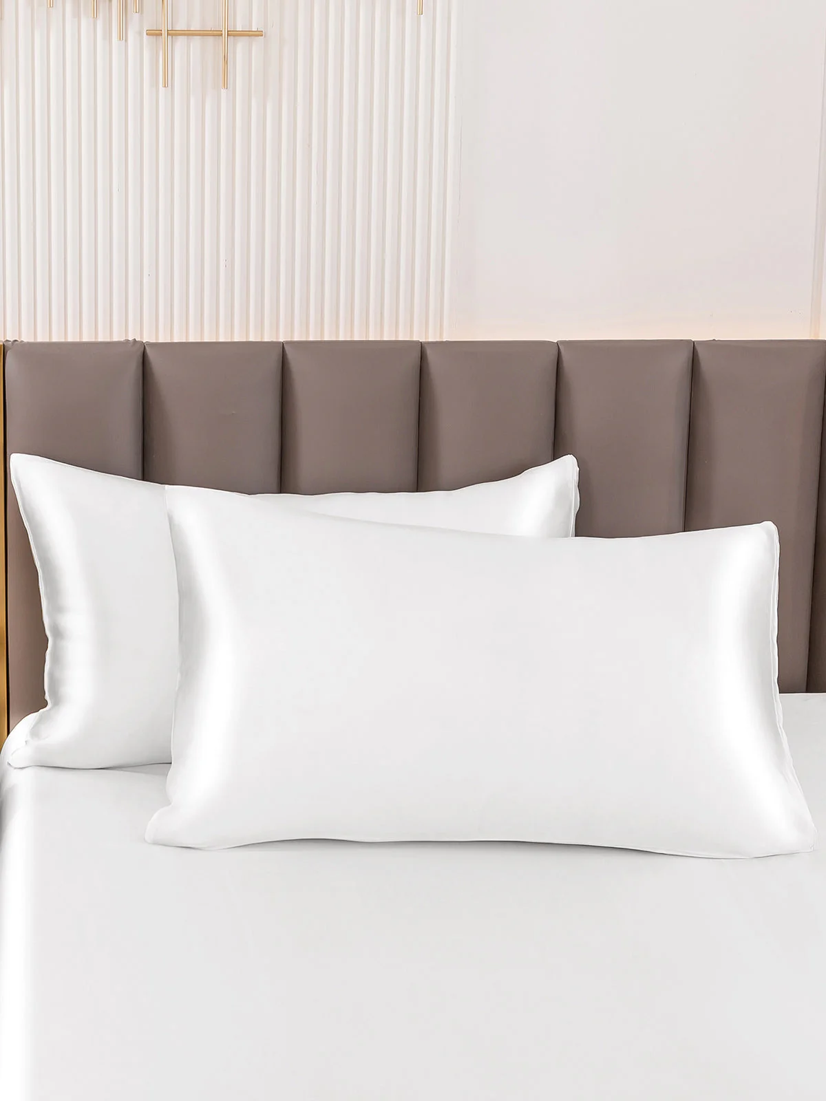 2Pcs 22Momme Pure Silk Pillowcases Bundle - Envelope Closure - Image 26