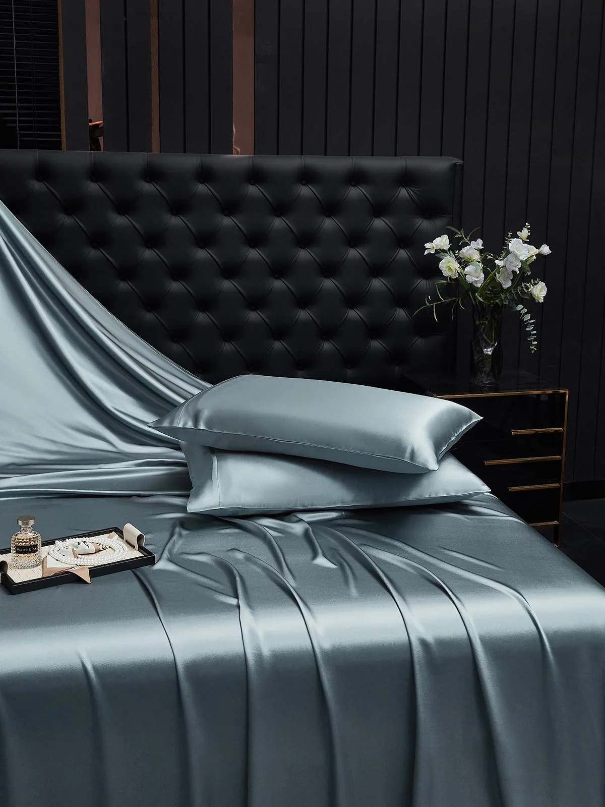 2Pcs 22Momme Pure Silk Pillowcases Bundle - Envelope Closure - Image 71
