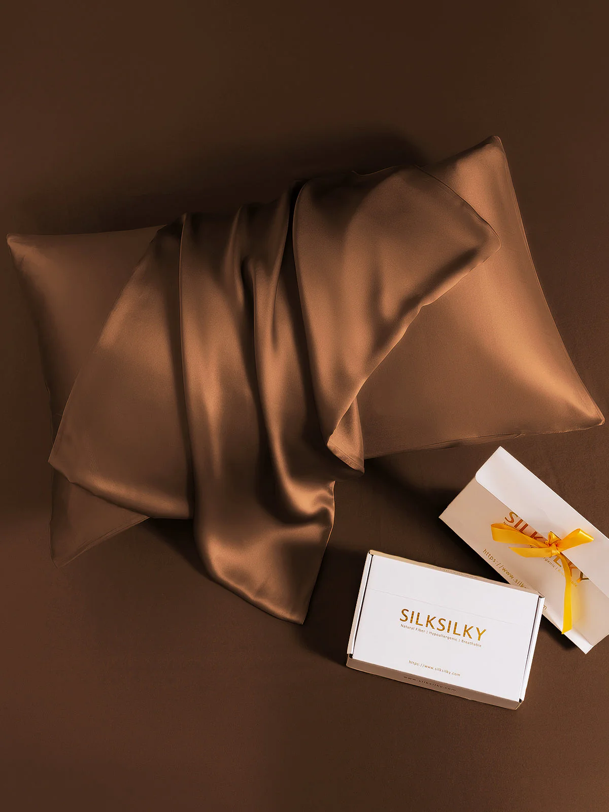19Momme 100% Mulberry Silk Pillowcase - Envelope Closure - Image 50