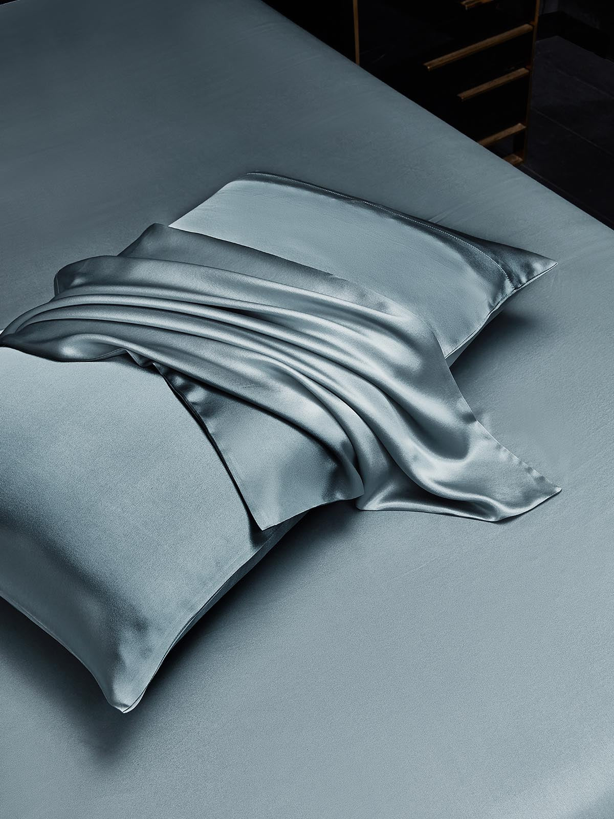 2Pcs 19Momme Pure Silk Pillowcases Bundle - Envelope - Image 124