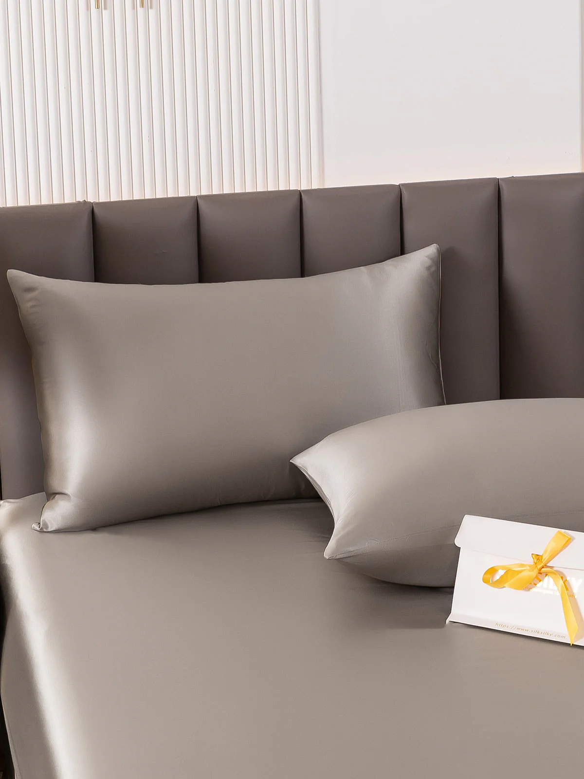2Pcs 19Momme Pure Silk Pillowcases Bundle - Envelope - Image 77